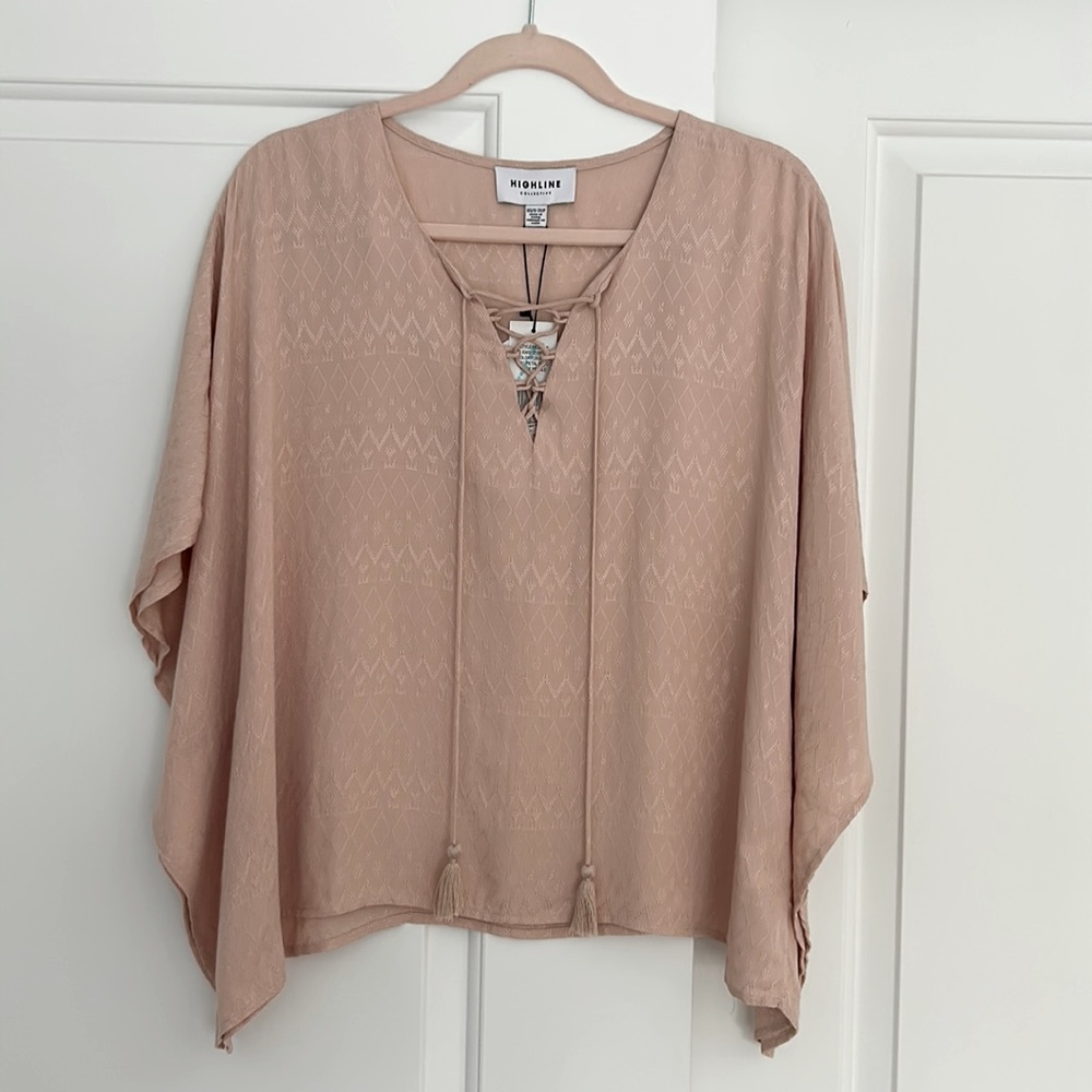 Highline - size XS Top in Pinkish Nude